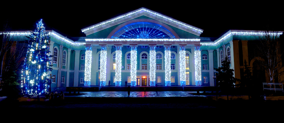 Архитектурное освещение (световая иллюминация) фасадов зданий